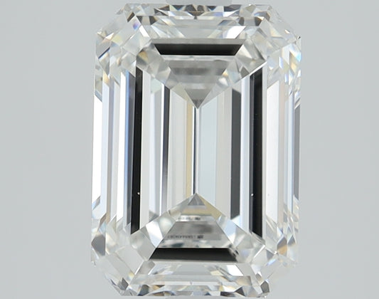 1.86 CT Emerald Diamond F VS1
