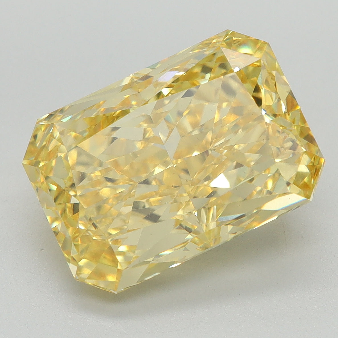 6.06 CT Radiant Diamond YELLOW VS2