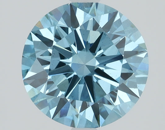1.51 CT Round Diamond BLUE VS2