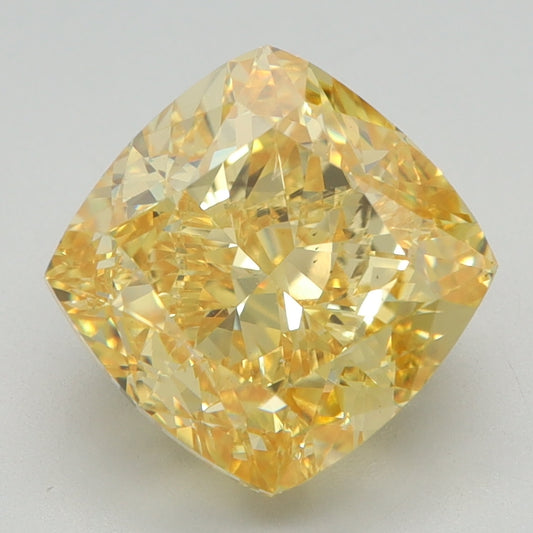 4.03 CT Cushion Diamond YELLOW VS1