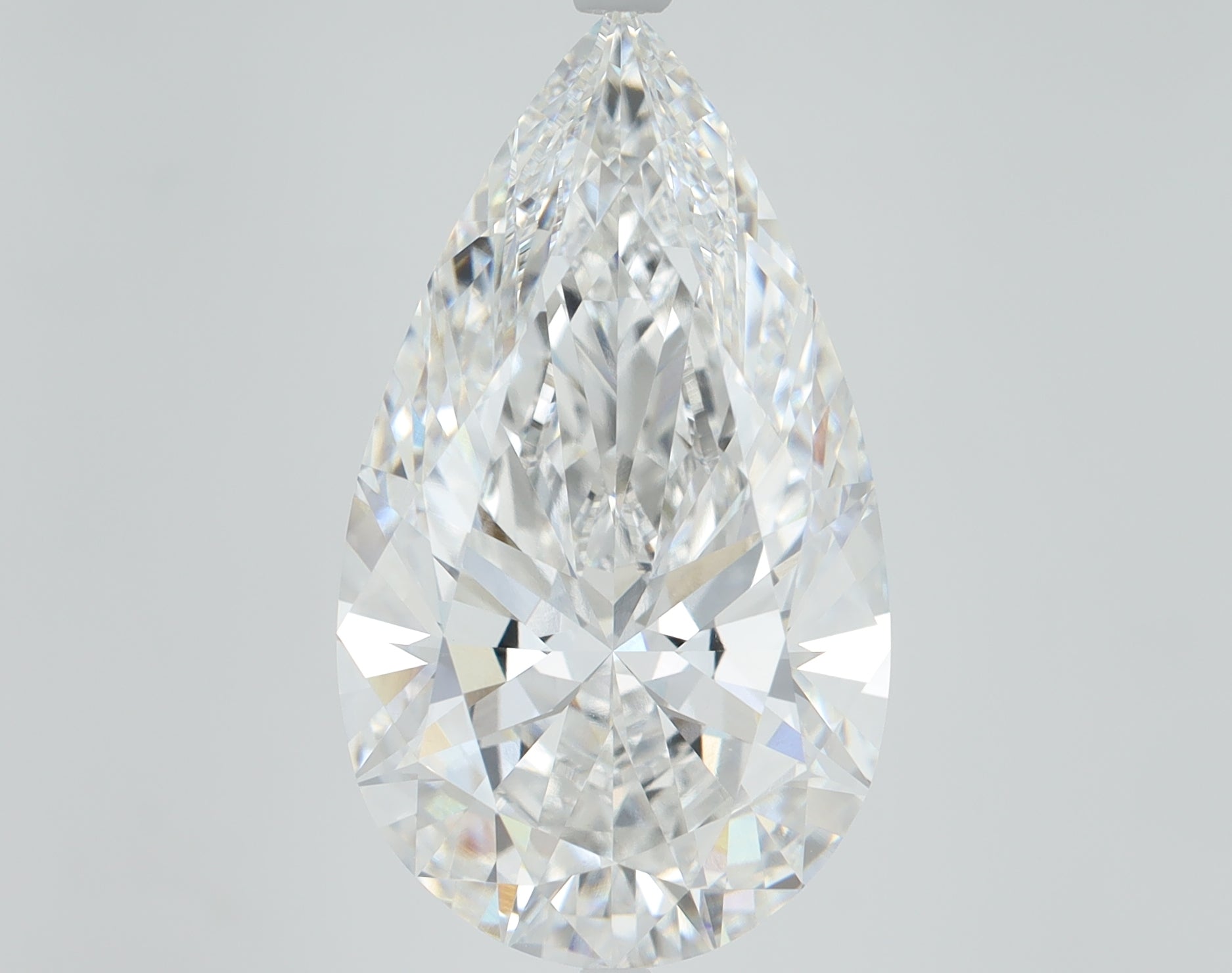 9.06 CT Pear Diamond F VVS2