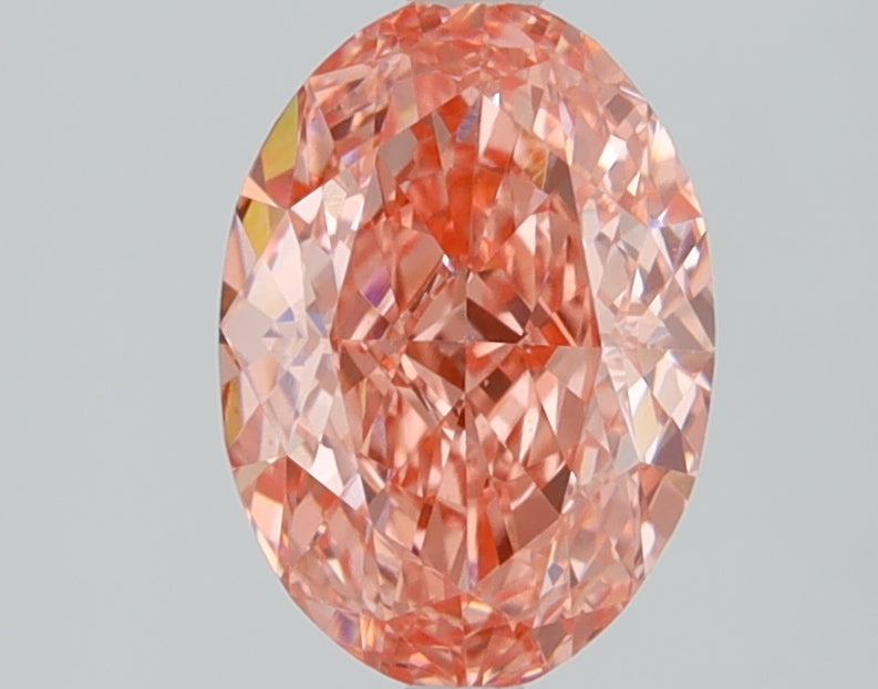1.69 CT Oval Diamond PINK VS1