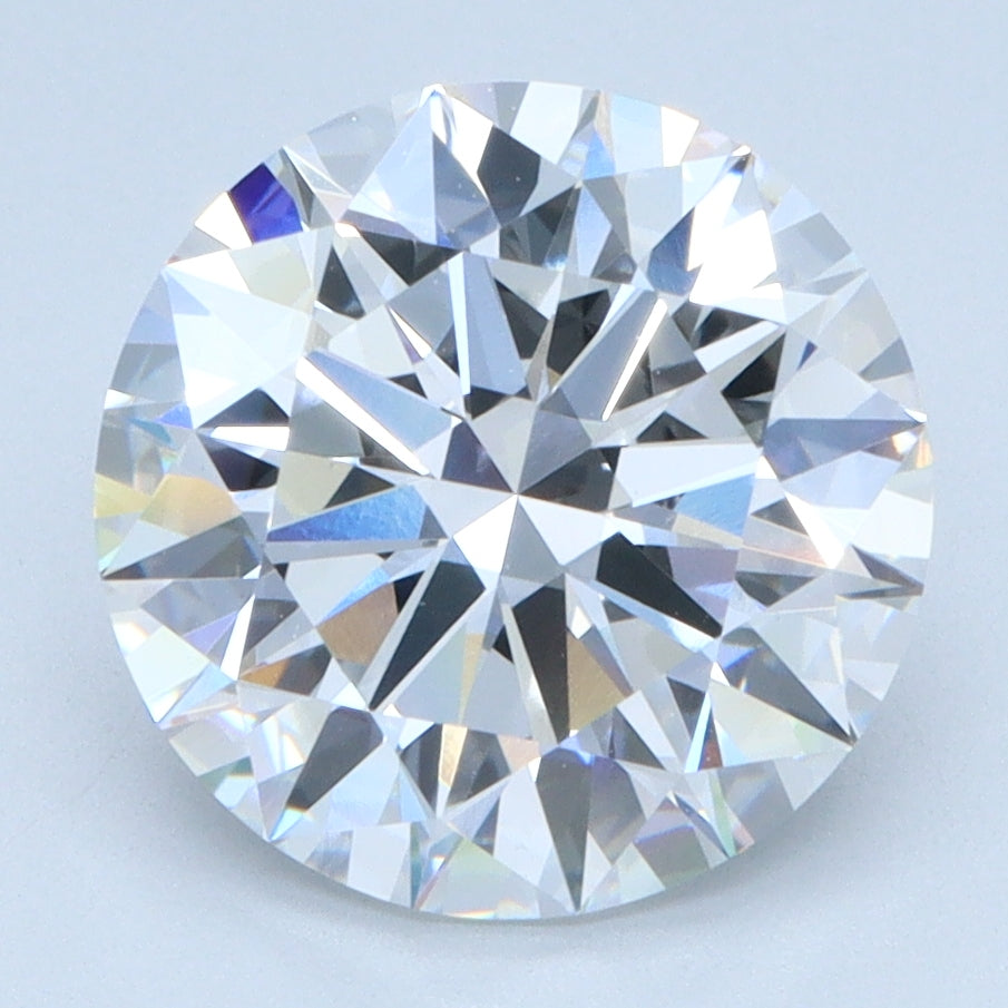 2.97 CT Round Diamond D VVS2
