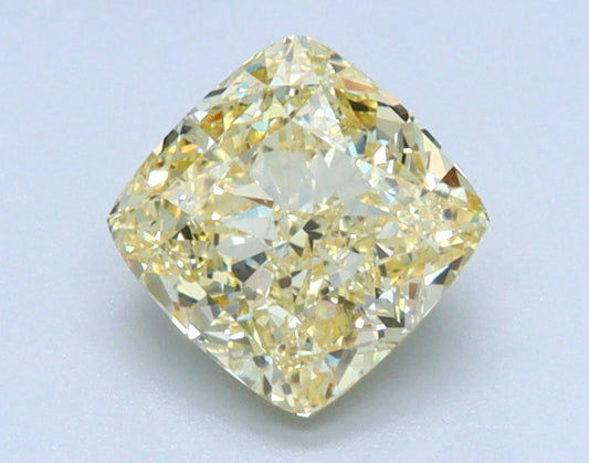 1.18 CT Cushion Diamond YELLOW VS2