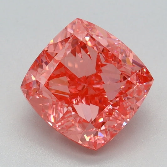 1.8 CT Cushion Diamond PINK VS1