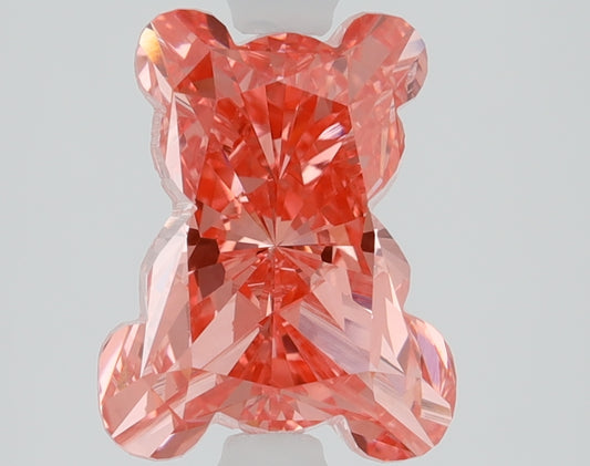 2.08 CT Teddy bear Diamond PINK VS1