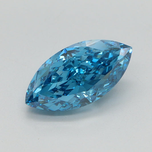 1.53 CT Marquise Diamond BLUE VS1