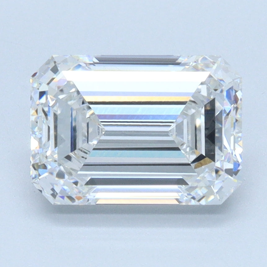 1.57 CT Emerald Diamond E VVS2
