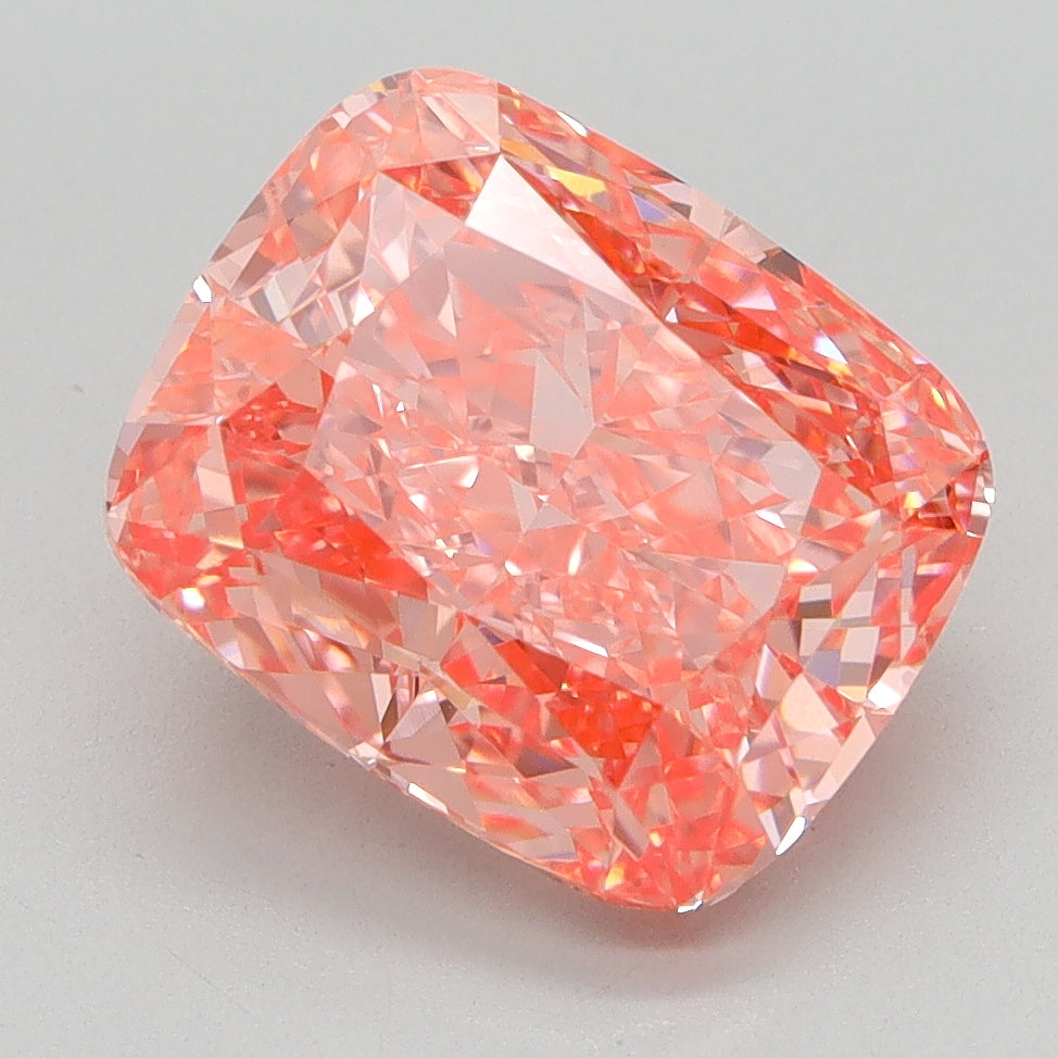 3.27 CT Cushion Diamond PINK VVS2