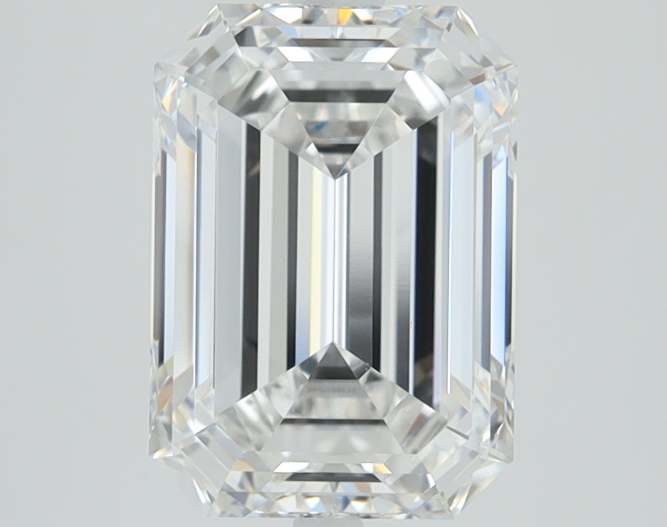 3.08 CT Emerald Diamond D VVS2