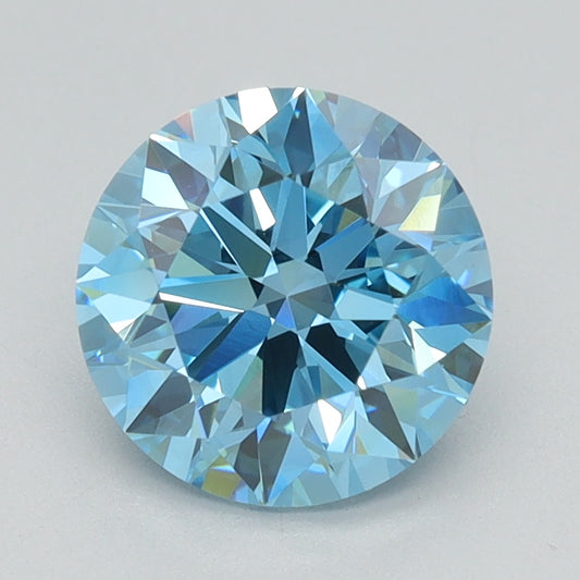 1.5 CT Round Diamond BLUE VVS2