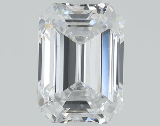 1.44 CT Emerald Diamond D VS1