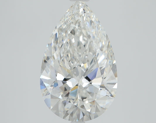 2.07 CT Pear Diamond F VS1