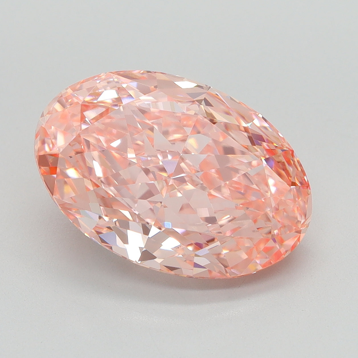 4.3 CT Oval Diamond PINK VVS2