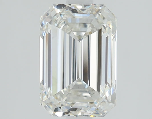 1.08 CT Emerald Diamond E VVS2