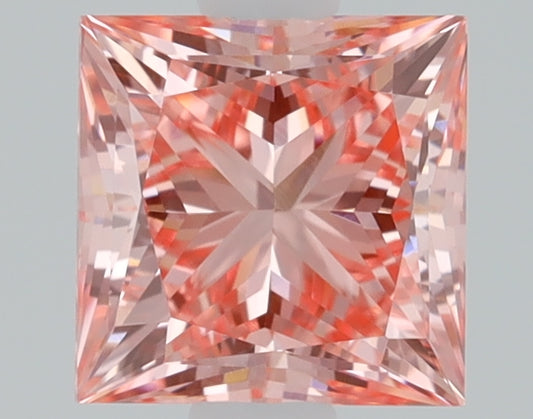 1.05 CT Princess Diamond PINK VVS2