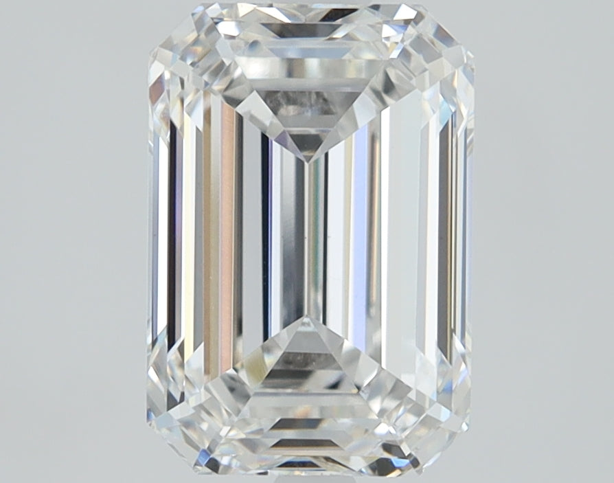 2.06 CT Emerald Diamond D VVS2