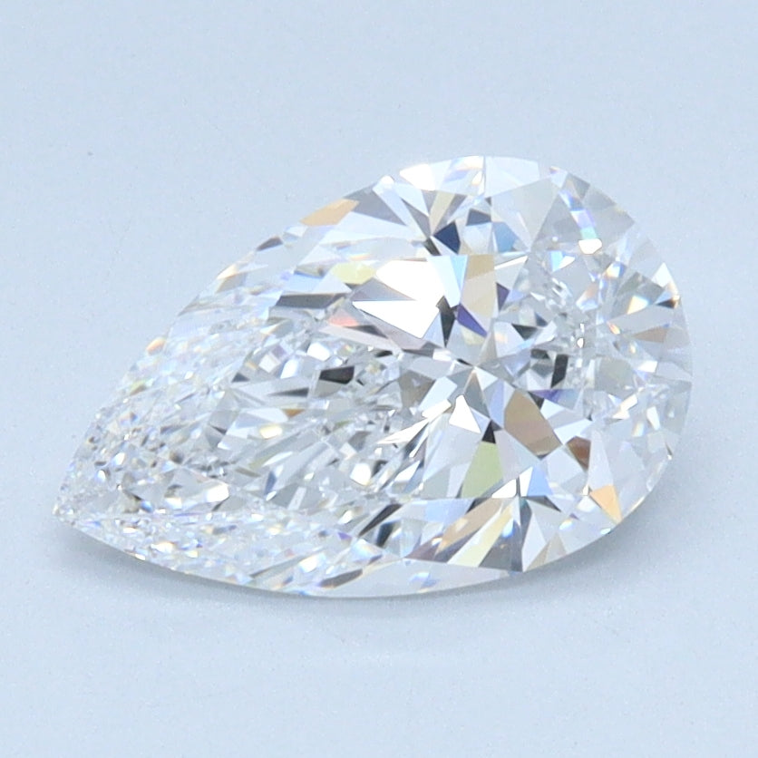 1.1 CT Pear Diamond D VVS2