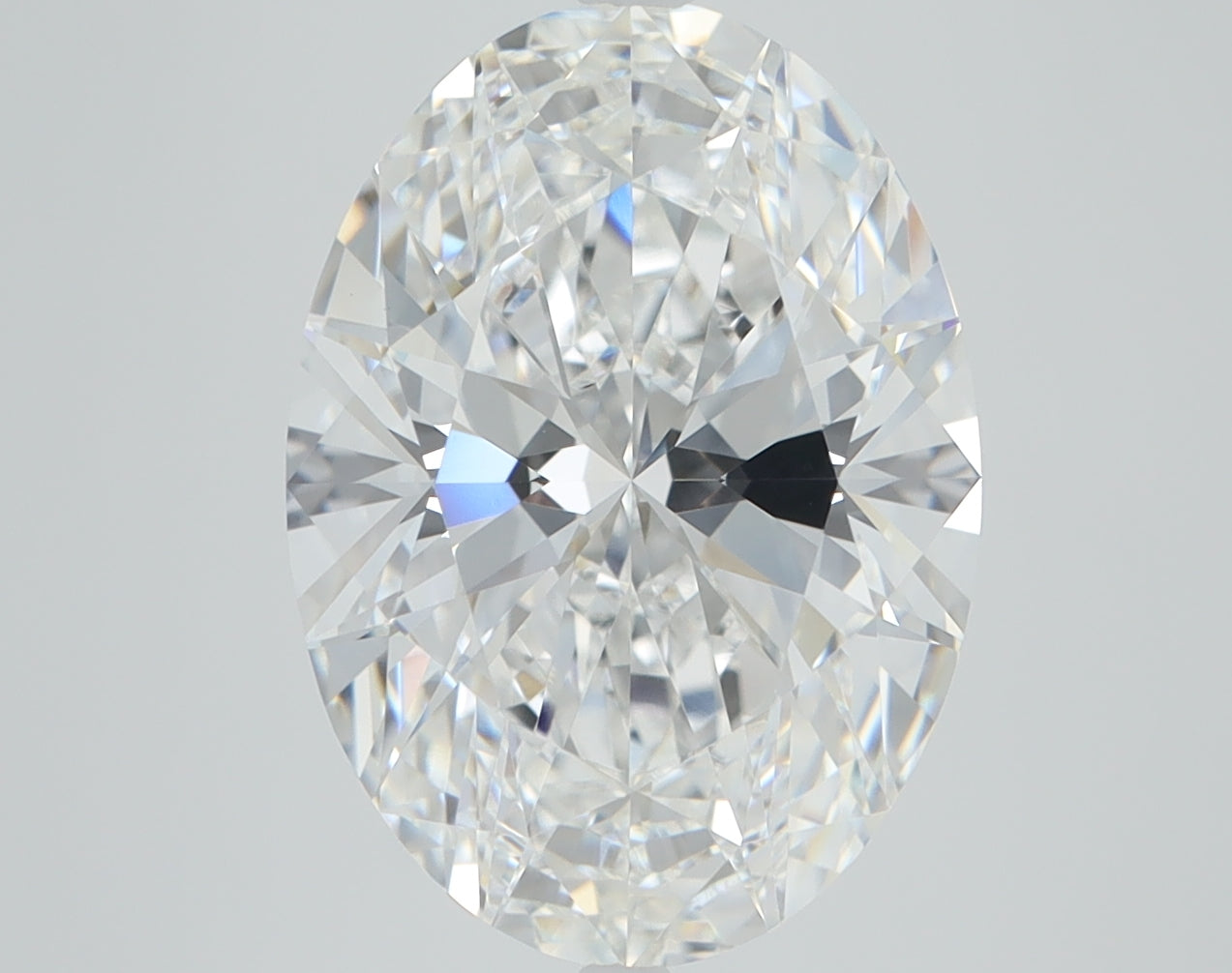 7.03 CT Oval Diamond D VVS2