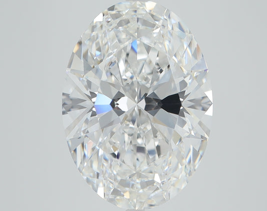 7.03 CT Oval Diamond D VVS2