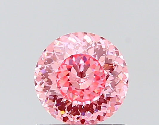 0.95 CT Portuguese cut Diamond PINK VVS2