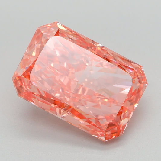 4.12 CT Radiant Diamond PINK VVS2