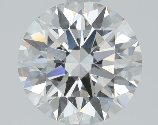 2.9 CT Round Diamond F VS1