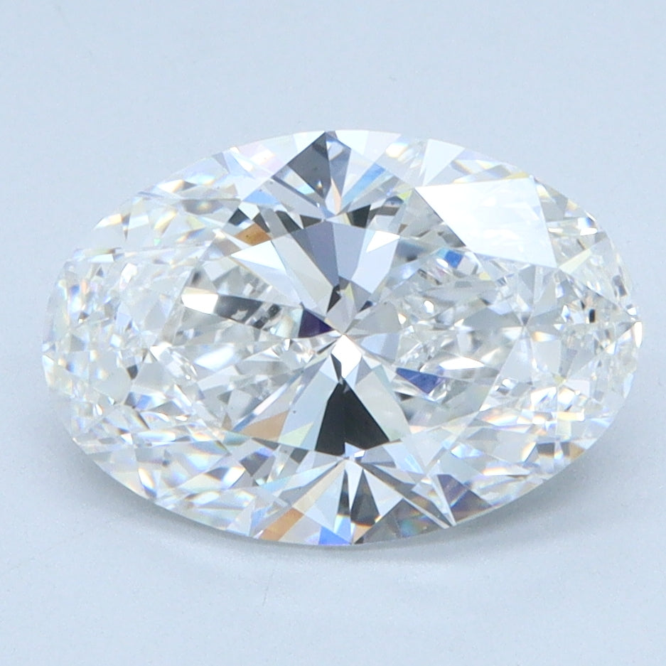 2.08 CT Oval Diamond D VS1