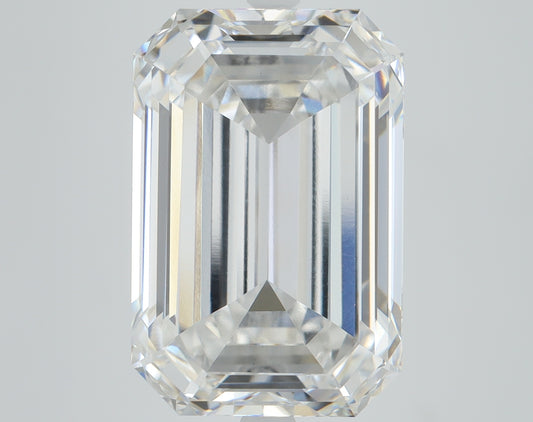 9.57 CT Emerald Diamond F VS1