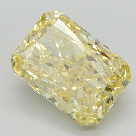 3.1 CT Radiant Diamond YELLOW VS2