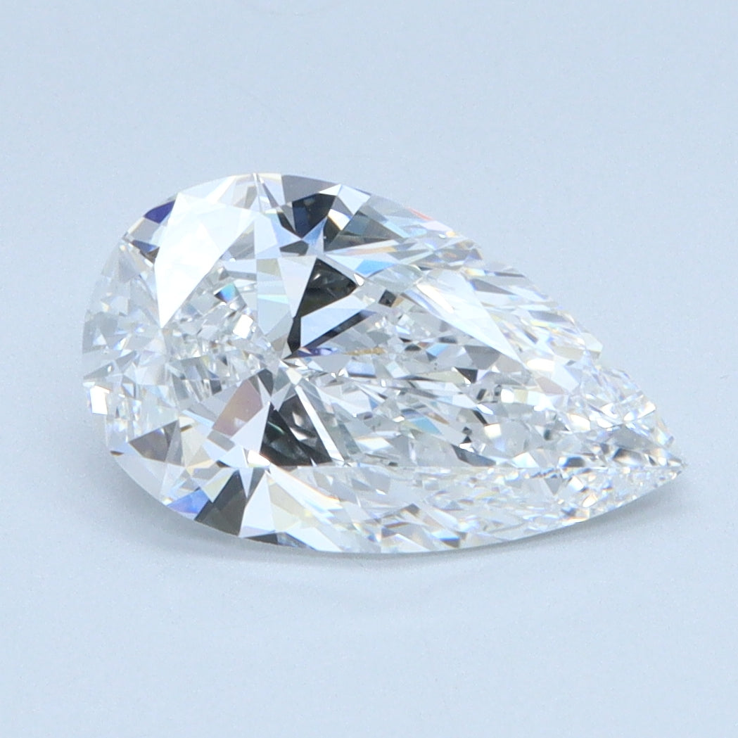 1.6 CT Pear Diamond D VS1