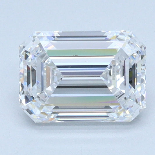 1.06 CT Emerald Diamond D VS1