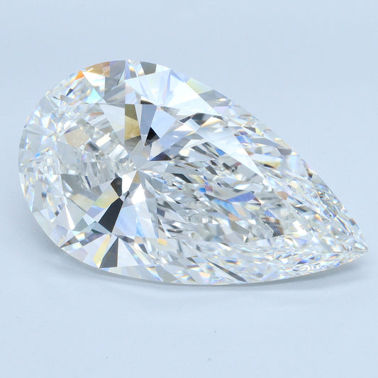 10.05 CT Pear Diamond F VVS2