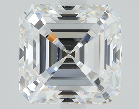 2.03 CT Asscher Diamond D VVS2