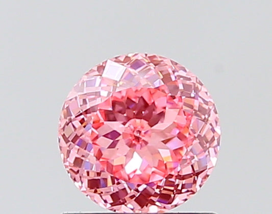 0.95 CT Portuguese cut Diamond PINK VVS2