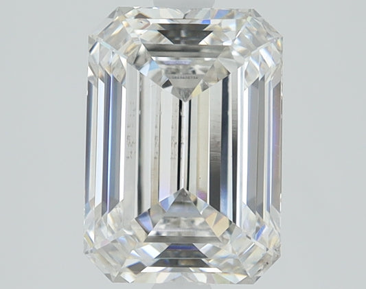 2.08 CT Emerald Diamond F VS1