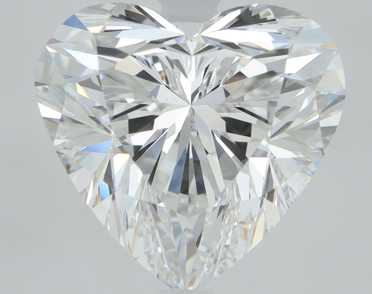 4.08 CT Heart Diamond D VVS2