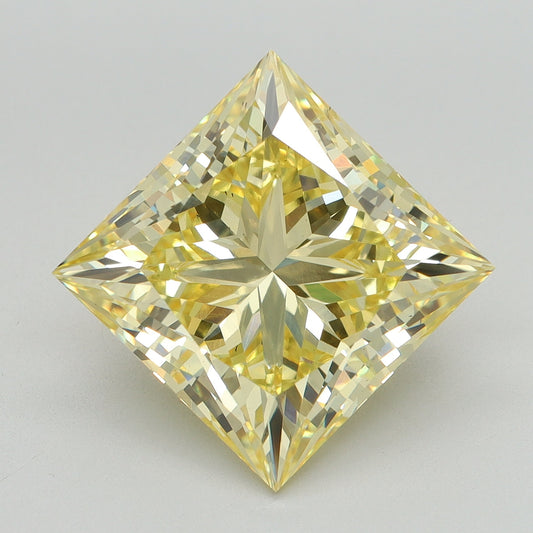 6.04 CT Princess Diamond YELLOW VS2