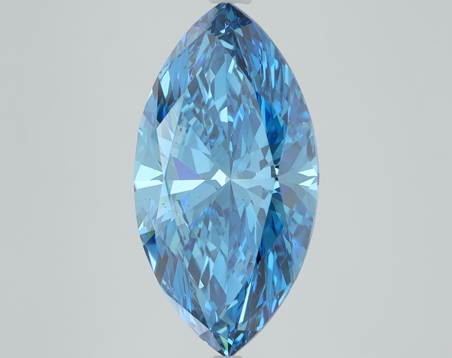 3.97 CT Marquise Diamond BLUE VS2