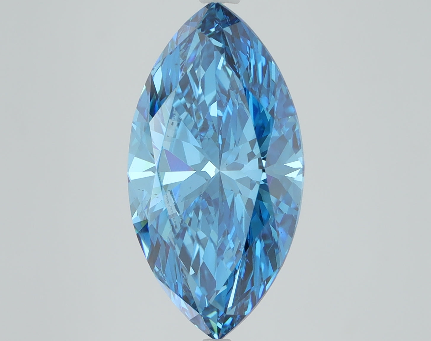 3.97 CT Marquise Diamond BLUE VS2