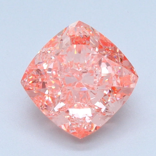1.51 CT Cushion Diamond PINK VS1