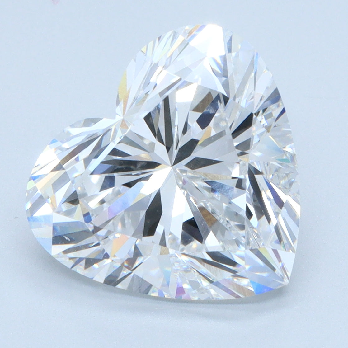 5.02 CT Heart Diamond D VVS2