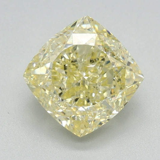 1.35 CT Cushion Diamond YELLOW VS1