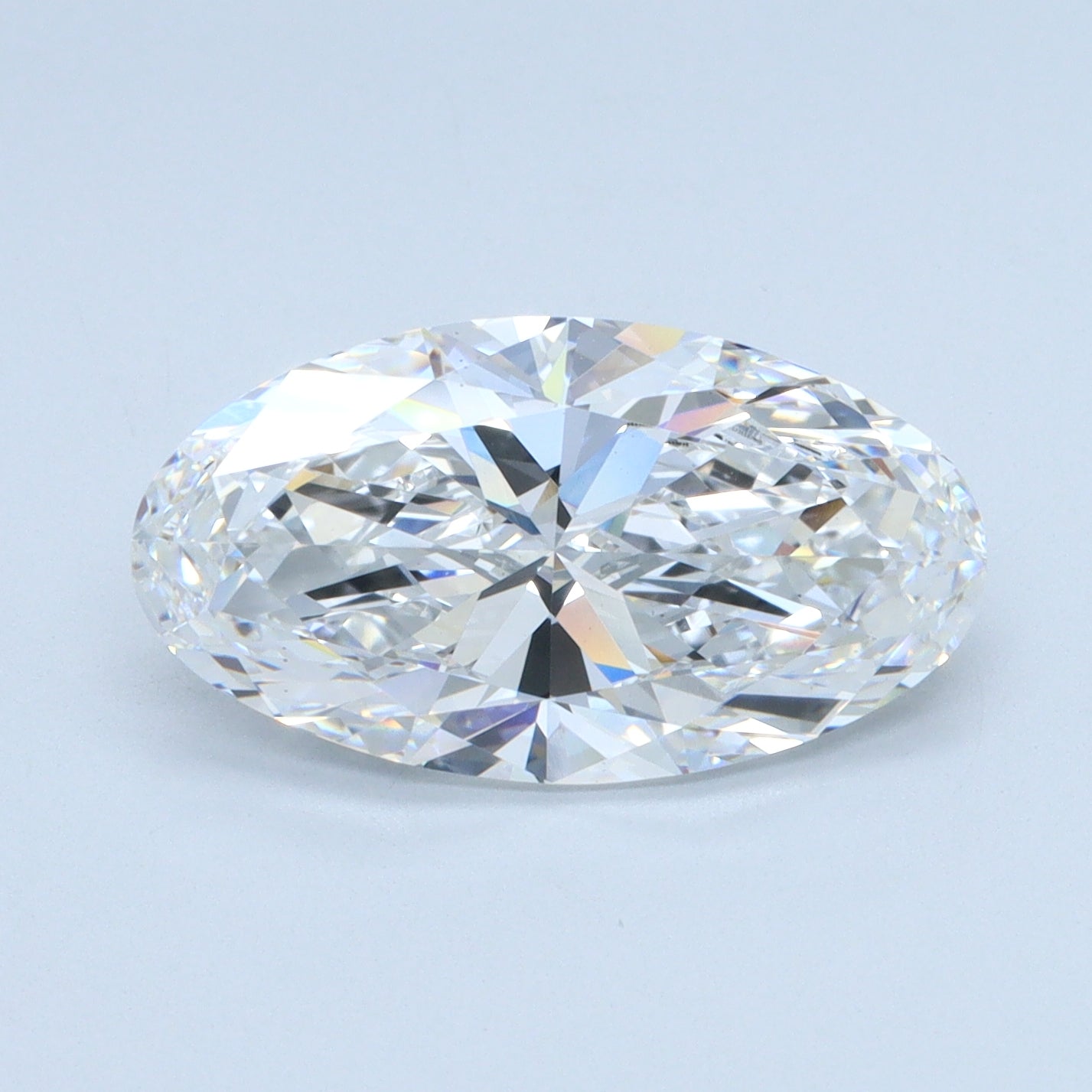 2.58 CT Oval Diamond E VS1