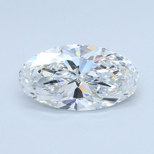 2.58 CT Oval Diamond E VS1